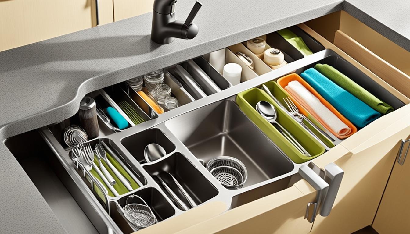 Optimize Space with Kitchen and Bathroom Organizer