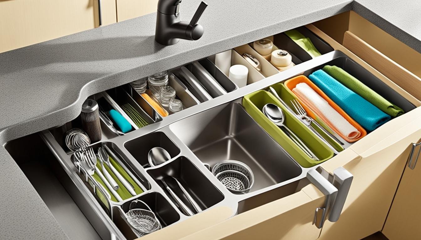 Kitchen and bathroom organizer