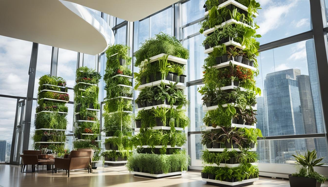 Grow Fresh With a Vertical Indoor Garden Tower