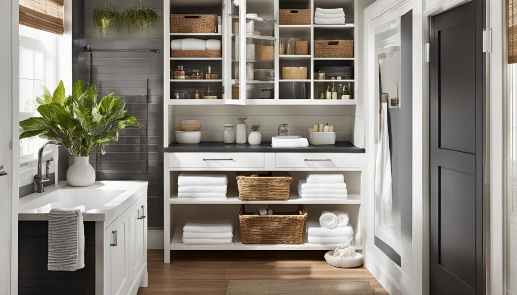 kitchen and bathroom organization tips