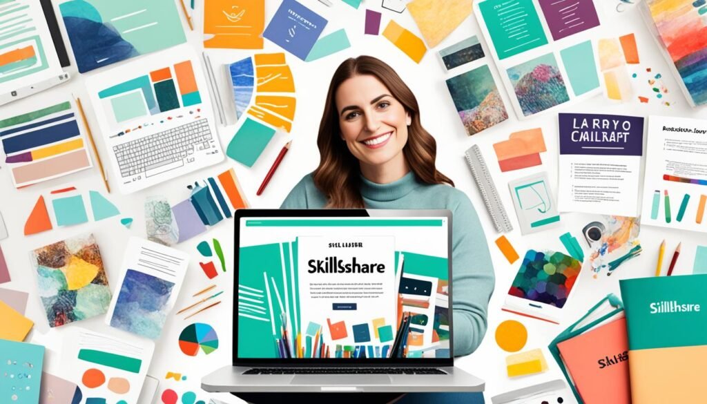 Skillshare course selection