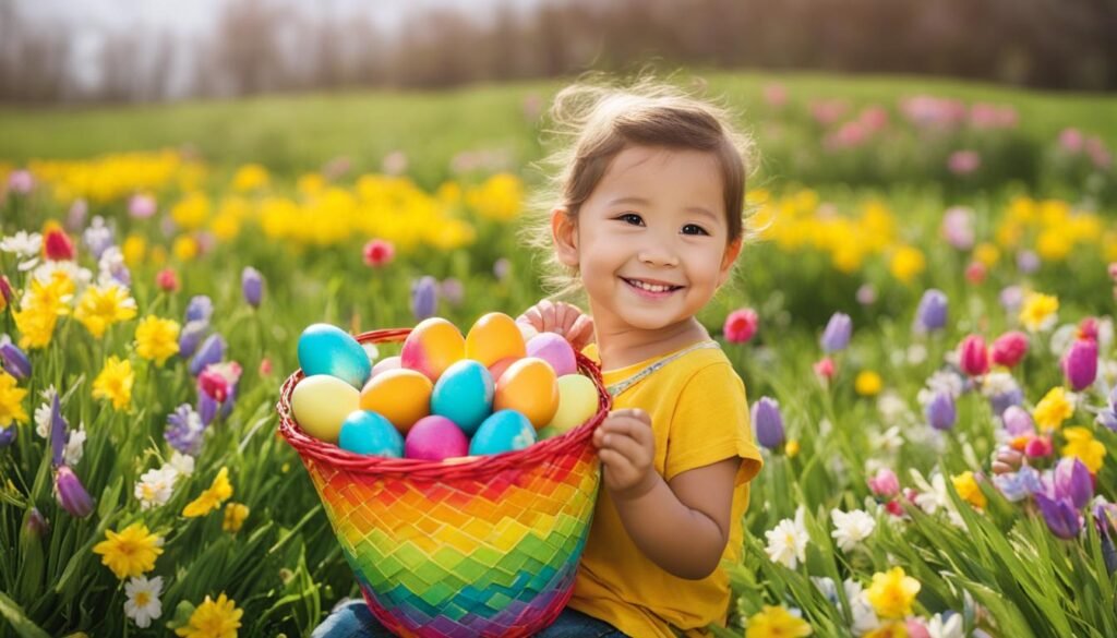 Easter face painting