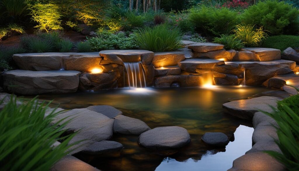 Water Features and Lighting