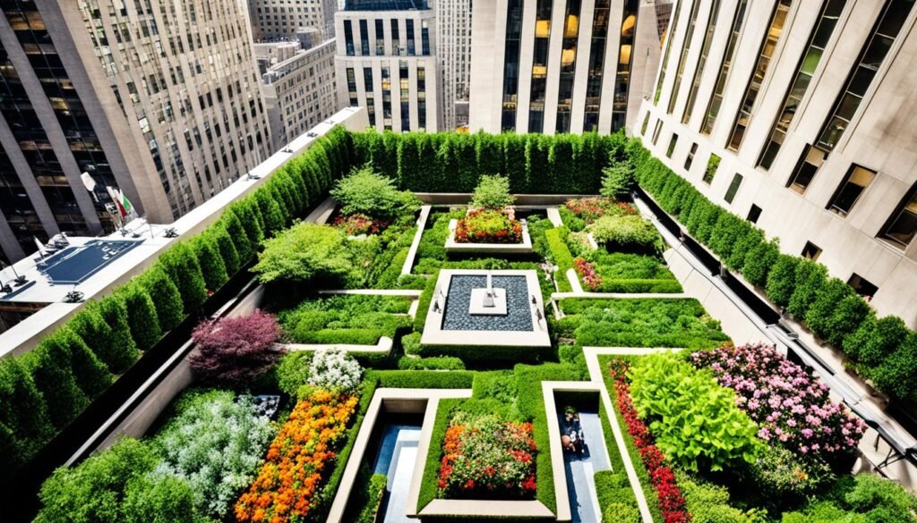 Rockefeller Center Rooftop Garden