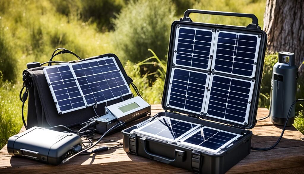 portable solar station image