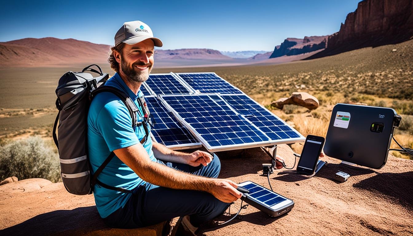 portable solar station