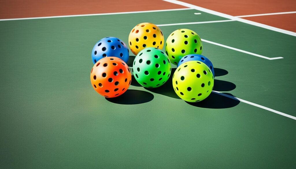 Pickleball balls