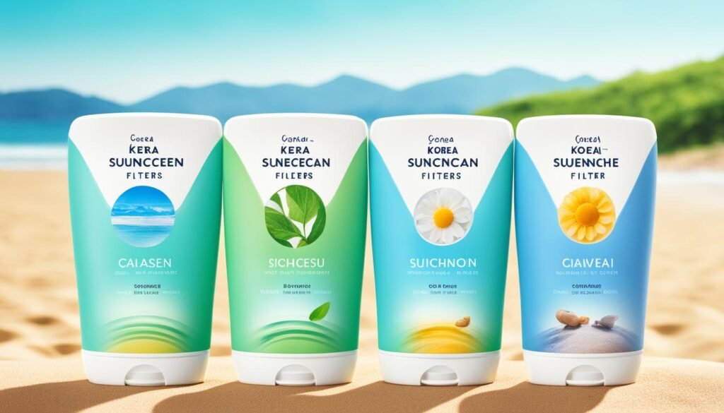 korean sunscreen filters