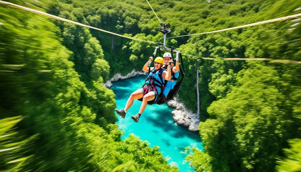 Adrenaline experiences in Cancun