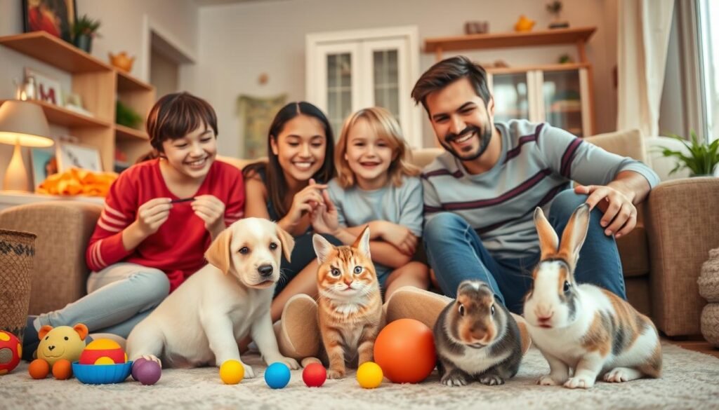 introducing pets to family